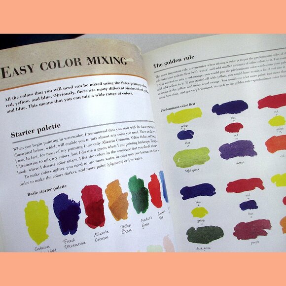 Book - You Can Paint Watercolors: A Step-By-Step Guide for Absolute Beginners - Picture 7 of 15